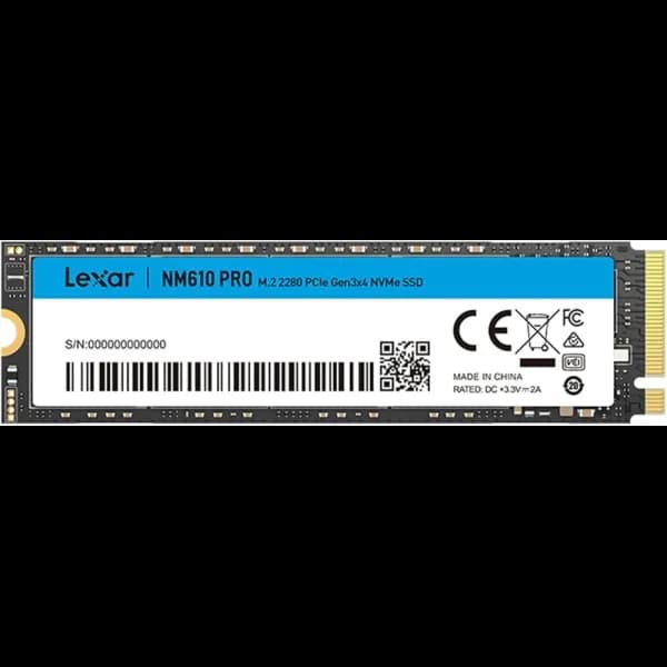 Lexar NM610 PRO M.2 PCIe Gen3x4 NVMe 2TB