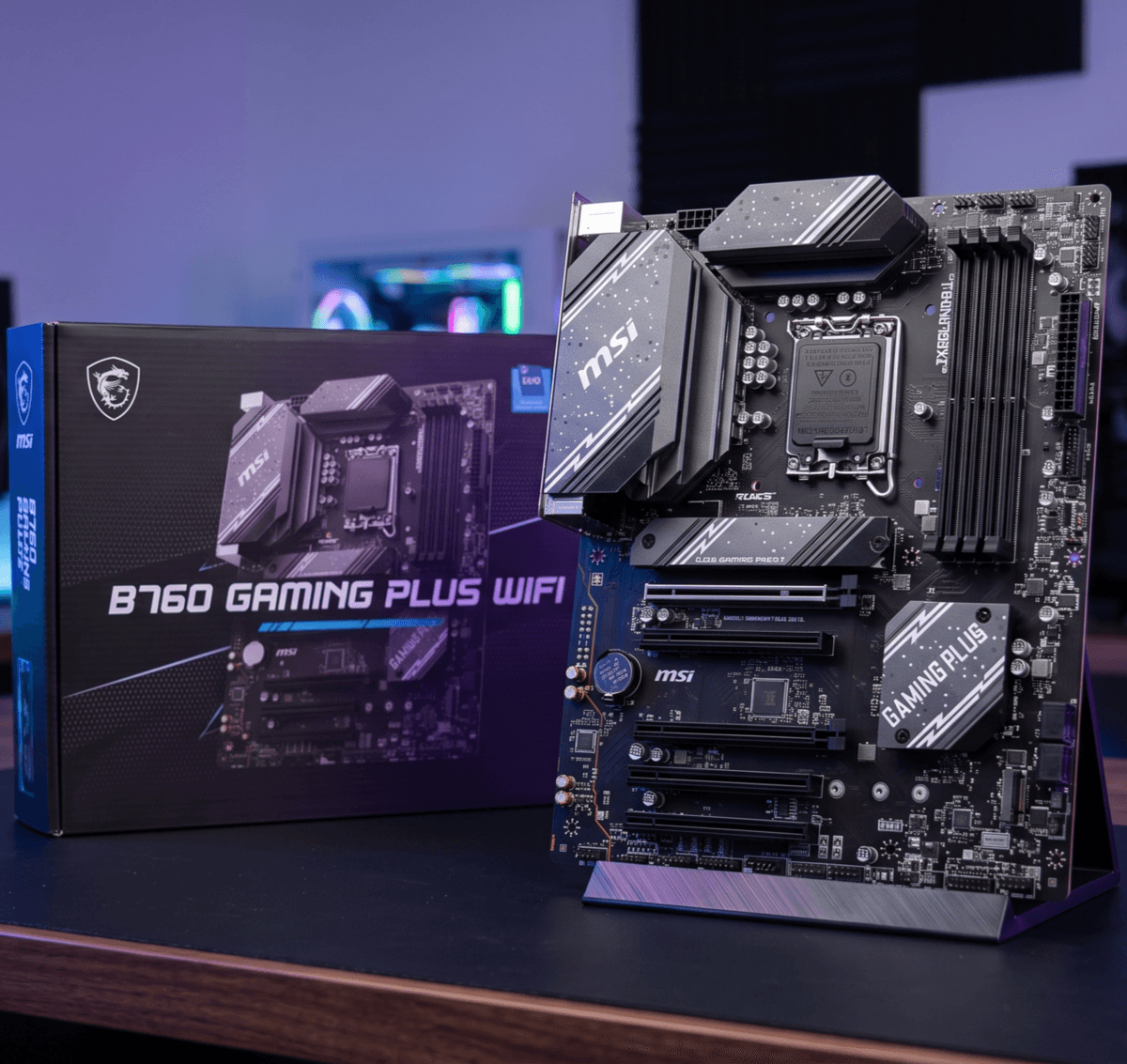 MSI B760 GAMING PLUS WIFI carte mère ATX DDR5 LGA1700 Intel B760